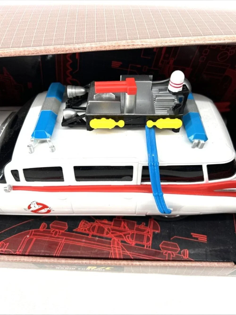 Ghostbusters Ecto-1 RC Remote Control Car Jada Cadillac Hollywood Rides